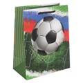 Пакет подарочный МАТОВЫЙ м,футбол,140 гр/м2 ЧУДО ПРАЗДНИК PM-130221-FB