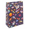 Пакет подарочный МАТОВЫЙ ml,космос,140 гр/м2 ЧУДО ПРАЗДНИК PML-130116-COS