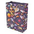 Пакет подарочный МАТОВЫЙ ml,космос,140 гр/м2 ЧУДО ПРАЗДНИК PML-130116-COS