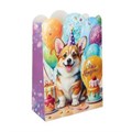 Пакет подарочный креативный xl,корги вырубка,190 гр/м2 ЧУДО ПРАЗДНИК PXL-130114-CG