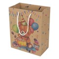 Пакет подарочный крафт м,мишка,140 гр/м2 ЧУДО ПРАЗДНИК PM-124666-MK