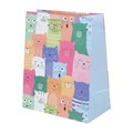 Пакет подарочный МАТОВЫЙ l,коты,140 гр/м2 ЧУДО ПРАЗДНИК PL-107894-C1 (120)