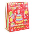 Пакет подарочный глянцевый l,тортик,140 гр/м2 ЧУДО ПРАЗДНИК PL-127476-HB5