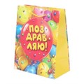 Пакет подарочный глянцевый m, шарик,140 гр/м2 ЧУДО ПРАЗДНИК PM-127543-HB6