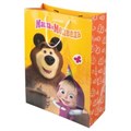 Пакет подарочный глянцевый Маша и Медведь xl,140 гр/м2 ЧУДО ПРАЗДНИК PXL-127509-MB