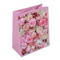 Пакет подарочный МАТОВЫЙ xl,мелкие розы,140 гр/м2 ЧУДО ПРАЗДНИК PXL-122763-FW5