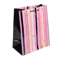 Пакет подарочный глянцевый l,полоски,140 гр/м2 ЧУДО ПРАЗДНИК PL-124711-ST
