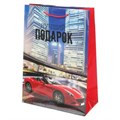 Пакет подарочный глянцевый ml,спорткар,140 гр/м2 ЧУДО ПРАЗДНИК PML-97434-SC (120)