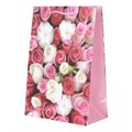 Пакет подарочный глянцевый ml,маленькие розы,140 гр/м2 ЧУДО ПРАЗДНИК PML-110087-R (120)