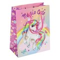 Пакет подарочный глянцевый м,единороги,140 гр/м2 ЧУДО ПРАЗДНИК PM-87528-TMU-CN (144)