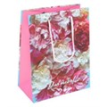 Пакет подарочный МАТОВЫЙ м,пионы,140 гр/м2 ЧУДО ПРАЗДНИК PM-123030-FW7