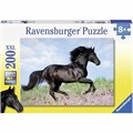 Головоломка Ravensburger 12803 Black Stallion XXL 200 Предметы 115387006