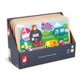 Пазл Janod Chunky vehicles 135982546