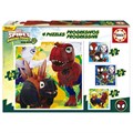 Пазл Educa Progressive Dino Spidey 198302620