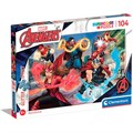 Пазл Clementoni The Avengers Glitter Effect 109275297