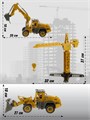 Игровой набор «Assembly Zone Build Team» (строительная техника), подъемный кран и трактор, 3+ 205713