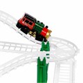 Игровой набор «Christmas Track» (железная дорога с рождественской тематикой) , с фигурками, 61 деталь, 3+ 205718