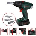 Игровой набор Klein Детский рабочий верстак Bosch,150 предмета, 8485,  включая аккумуляторную отвертку, конструктор, шлифовальную машину и многое другое, аккумуляторная отвертка со светом и реалистичными звуками 234801