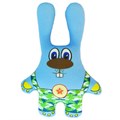 Игрушка Заяц в камуфляже синий Аи10заяц10