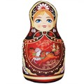 Игрушка Матрешка красная 01 Аи19мат03