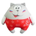 Игрушка Кот Лаки Футбол мини АБ001018