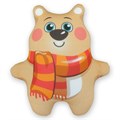 Игрушка Мишка в шарфе 01 АБ01216881