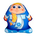 Игрушка Снеговик Аленка синяя Аи06сне02