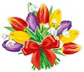 Движ-декор "Тюльпаны и подснежники" 079.461 079.461