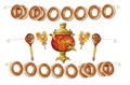 Гирлянда "Традиционные угощения" 54,081,00 54,081,00