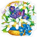 Украшение на скотче "Весенняя корзина" 080.935 080.935