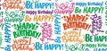 Конверт для денег "Happy Birthday" ОКЛ-163 ОКЛ-163