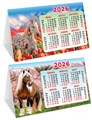 Настольный календарь-домик (складной) на 2026 год "Символ года. В цветущем саду" КДС-26-008 КДС-26-008