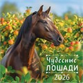 БОЛЬШОЙ перекидной настенный календарь на скрепке на 2026 год "Символ года. Чудесные лошади" БПК-26-007 (в упаковке) БПК-26-007