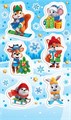 Детские новогодние наклейки 0-11-5203 0-11-5203