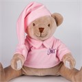 Мишка с белым и розовым шумом DrЁma  103  розовый 103