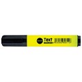 89811 Маркер текстовой желтый, скошенный стерж. 1-5мм 89811