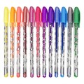 75439 Набор из 12 цв. гелевых ручек, 1.0мм в пакете (стержень меняется) 75439