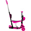 Самокат - каталка трехколесная, светящиеся колеса 141V-642 357-606