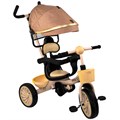 Велосипед трехколесный коричневый FG240528313L-1 колеса ЭВА 12"/10" 357-657
