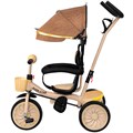 Велосипед трехколесный коричневый FG240528313L-1 колеса ЭВА 12"/10" 357-657
