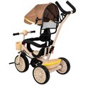 Велосипед трехколесный коричневый FG240528313L-1 колеса ЭВА 12"/10" 357-657