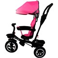 Велосипед трехколесный розовый FG240528291L-2 колеса прорезиненные,  10"/8" 357-624