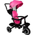 Велосипед трехколесный розовый FG240528291L-2 колеса прорезиненные,  10"/8" 357-624