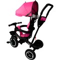 Велосипед трехколесный розовый FG240528291L-2 колеса прорезиненные,  10"/8" 357-624