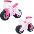 Каталка-мотоцикл "МХ" (бело-розовая) 74908 П-Е /1 357-971