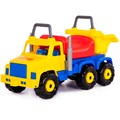 Автомобиль каталка Супергигант-2 жёлто-красный 24590 П-Е /2/ 357-501