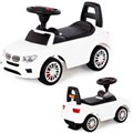 Каталка автомобиль SuperCar №5 со звуковым сигналом белая 84538 П-Е /1/ 259-323