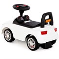Каталка автомобиль SuperCar №5 со звуковым сигналом белая 84538 П-Е /1/ 259-323