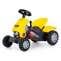 Каталка трактор с педалями "Turbo-2" (жёлтая) 89335 П-Е /1/ 259-858