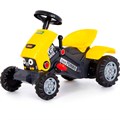 Каталка трактор с педалями "Turbo-2" (жёлтая) 89335 П-Е /1/ 259-858